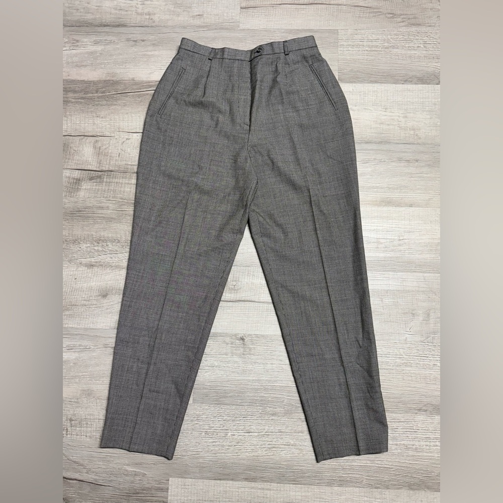 Vintage 2001 | Hawksley & Wight | Worsted Wool Single Pleated Pants
